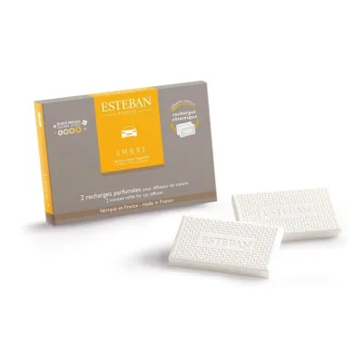 Refil parfumat pentru difuzor masina Ambre - Esteban Paris Parfums