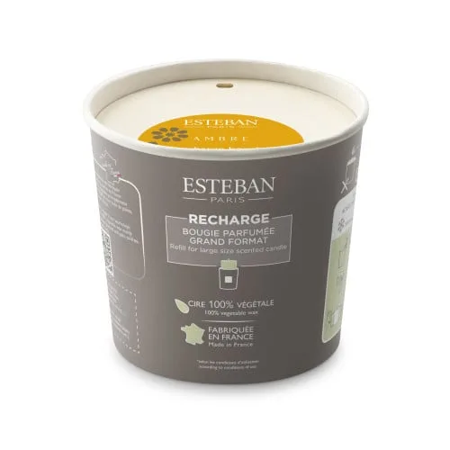 Rezerva Lumanare Ambre 450g - Esteban Paris Parfums - Image 1