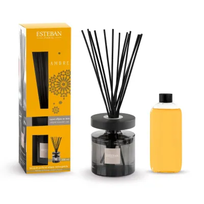 Difuzor Parfum Ellipse Ambre 200ml - Esteban Paris Parfums