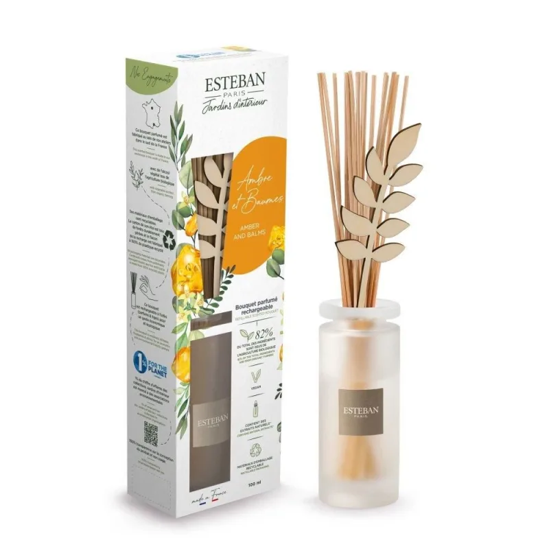 Difuzor Parfum Amber&Balms 100ml - Esteban Paris Parfums - Image 5