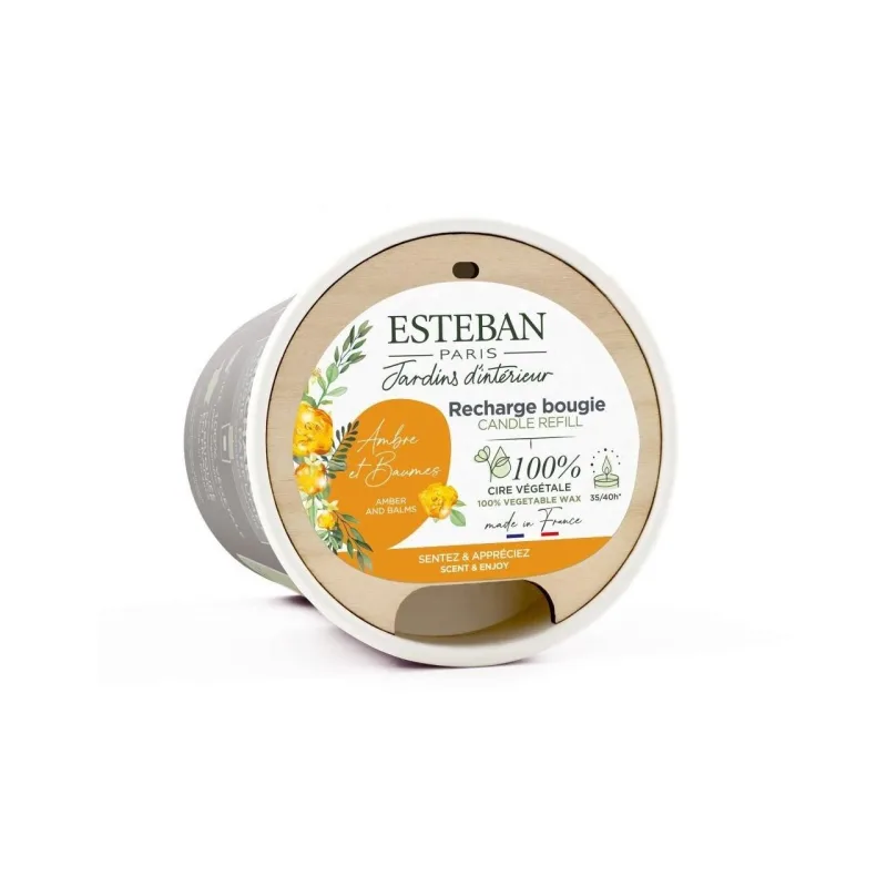 Rezerva Lumanare Amber&amp;Balms - Esteban Paris Parfums - Image 2