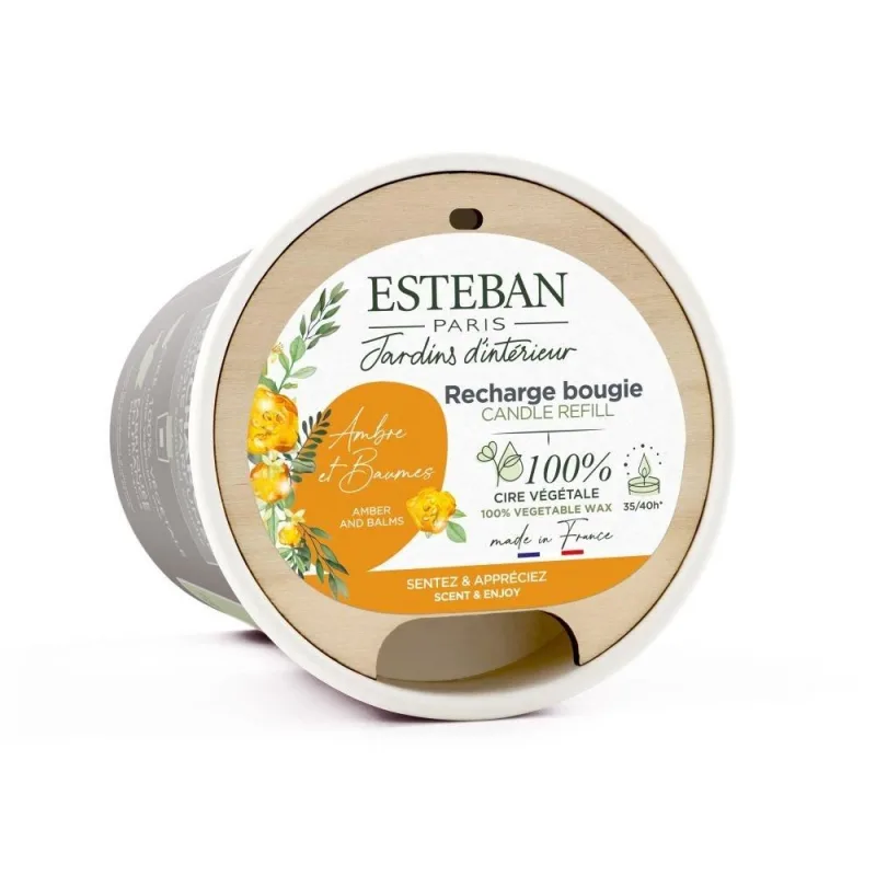 Rezerva Lumanare Amber&amp;Balms - Esteban Paris Parfums - Image 5
