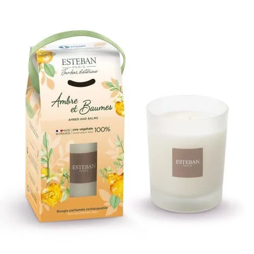Lumanare parfumata Take-Away  180g  Amber&Balms - Esteban Paris Parfums - Image 1