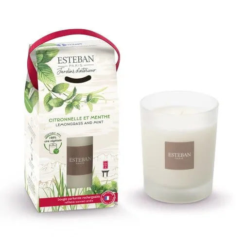 Lumanare parfumata Lemongrass&Mint - Esteban Paris Parfums - Image 1