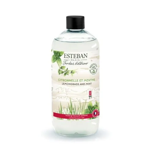 Rezerva Parfum Lemongrass&Mint 500ml - Esteban Paris Parfums - Image 1
