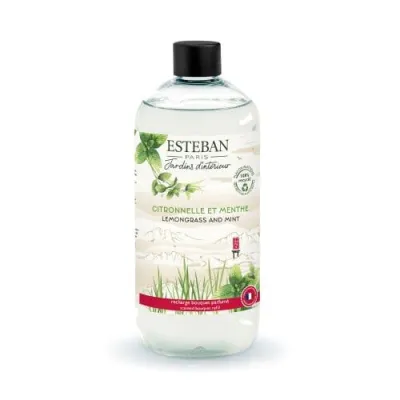 Rezerva Parfum Lemongrass&amp;Mint 500ml - Esteban Paris Parfums