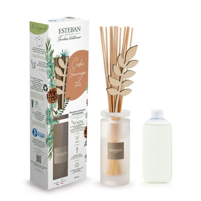 Difuzor Parfum Wild Cedar 100ml - Esteban Paris Parfums - Image 1