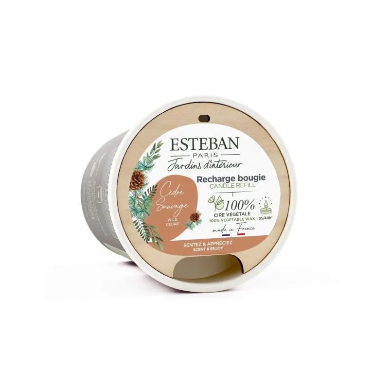 Rezerva Lumanare Wild Cedar - Esteban Paris Parfums - Image 5
