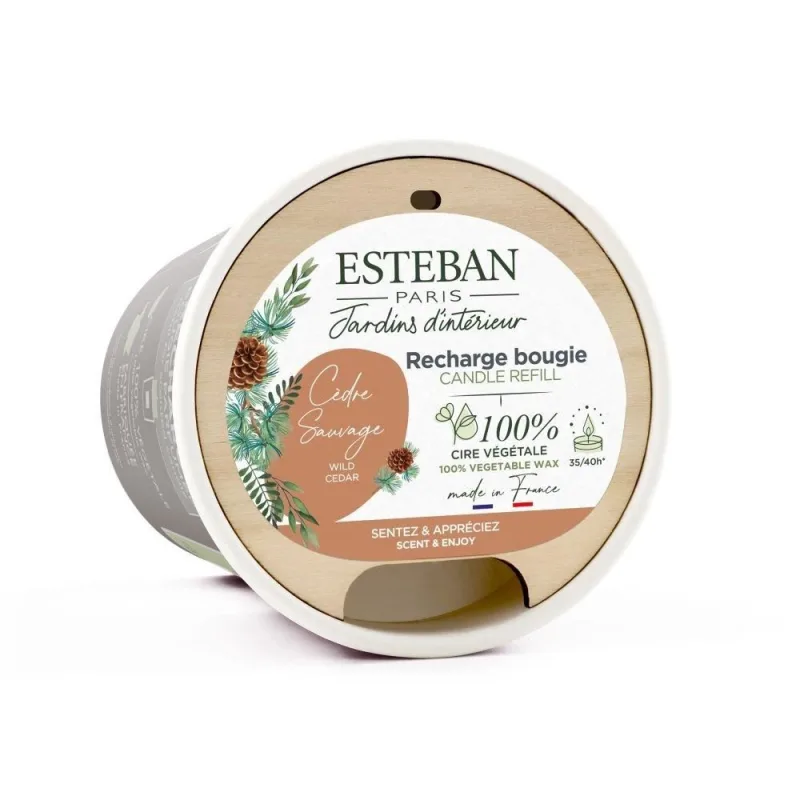 Rezerva Lumanare Wild Cedar - Esteban Paris Parfums - Image 6