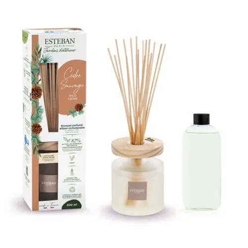 Difuzor Parfum Ellipse Wild Cedar 200ml - Esteban Paris Parfums - Image 1