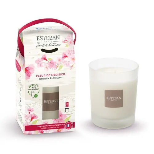 Lumanare parfumata Cherry  Blossom - Esteban Paris Parfums - Image 1