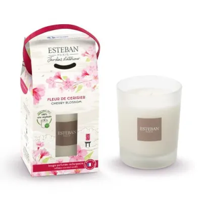 Lumanare parfumata Cherry  Blossom - Esteban Paris Parfums