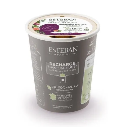 Rezerva Lumanare Figue Garrigue 180 g - Esteban Paris Parfums - Image 1