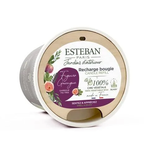 Rezerva Lumanare Figue Garrigue 180 g - Esteban Paris Parfums - Image 2