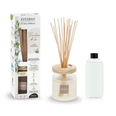 Difuzor Parfum Ellipse Linen Freshness 200ml - Esteban Paris Parfums