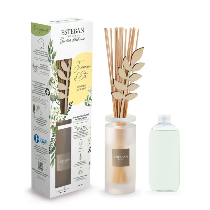 Difuzor Parfum Summer Jasmine 100ml - Esteban Paris Parfums - Image 1