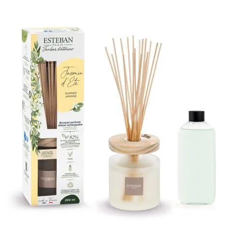 Difuzor Parfum Ellipse Summer Jasmine 200ml - Esteban Paris Parfums - Image 1