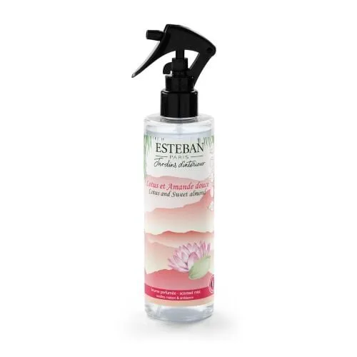 Spray Textile & Camera 250ml Lotus&Migdale dulci - Esteban Paris Parfums - Image 1