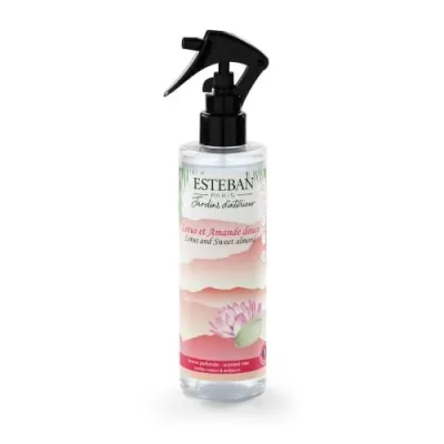 Spray Textile & Camera 250ml Lotus&Migdale dulci - Esteban Paris Parfums