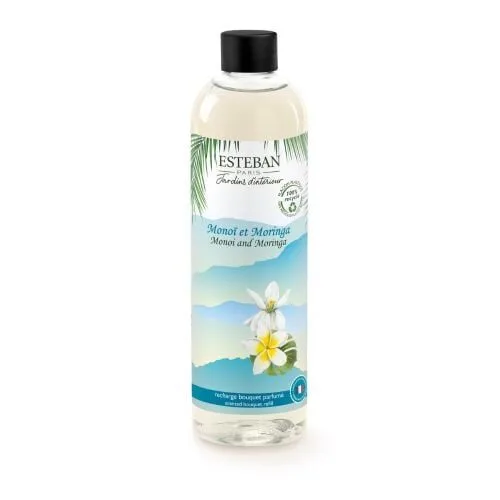 Rezerva parfum 250ml Monoi&Moringa 250ml - Esteban Paris Parfums - Image 1