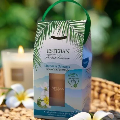 Lumanare Parfumata Monoi&Moringa 180g - Esteban Paris Parfums - Image 2