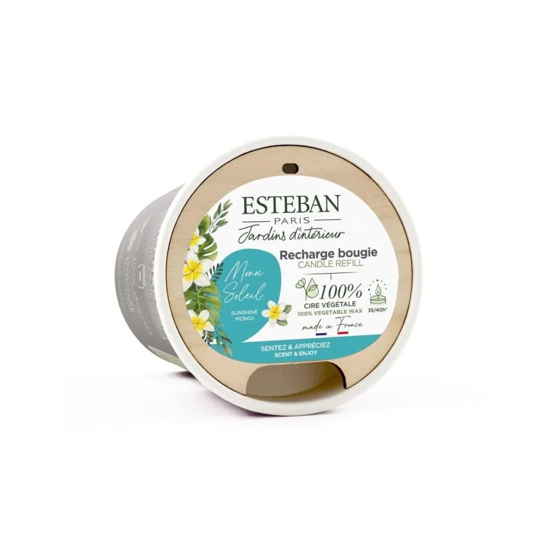 Rezerva Lumanare Sunshine Monoi - Esteban Paris Parfums - Image 3