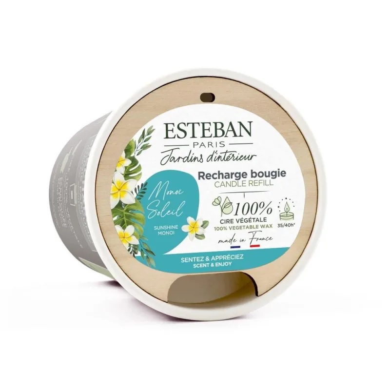 Rezerva Lumanare Sunshine Monoi - Esteban Paris Parfums - Image 5