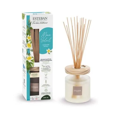 Difuzor Parfum Ellipse Sunshine Monoi 200ml - Esteban Paris Parfums - Image 2