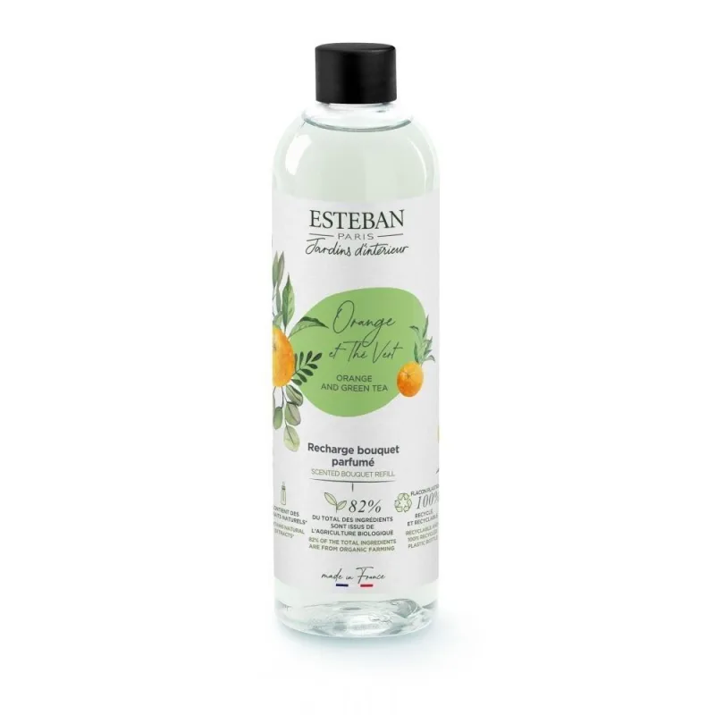 Rezerva parfum 250ml Orange&Green Tea - Esteban Paris Parfums - Image 1