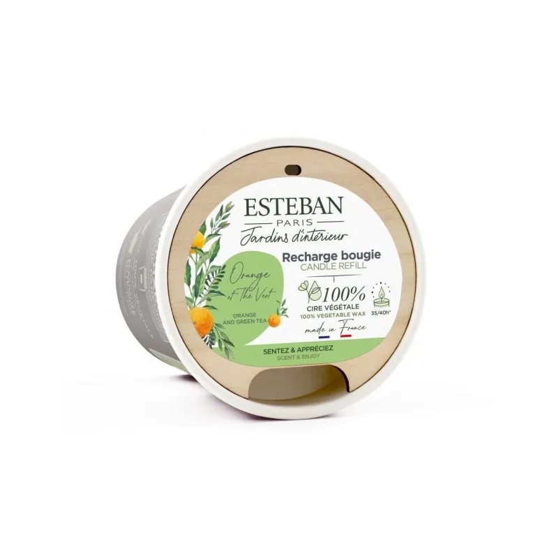 Rezerva Lumanare Orange&Green Tea - Esteban Paris Parfums - Image 5