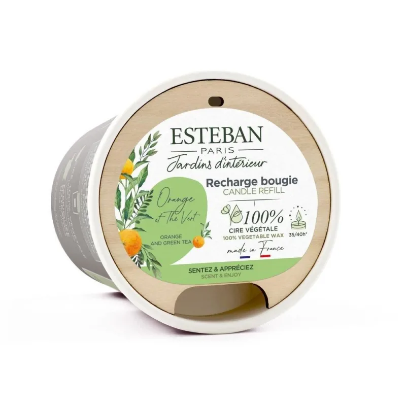Rezerva Lumanare Orange&Green Tea - Esteban Paris Parfums - Image 6