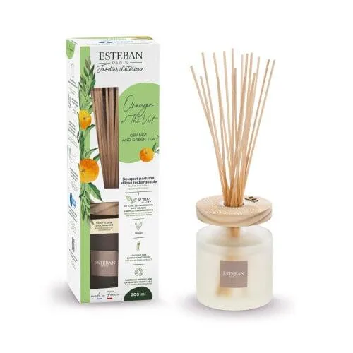 Difuzor Parfum Ellipse Orange&Green Tea 200ml - Esteban Paris Parfums - Image 2
