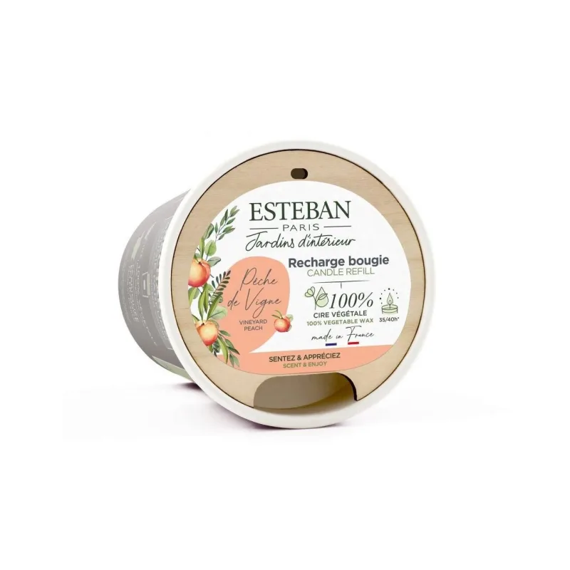 Rezerva Lumanare Vineyard Peach - Esteban Paris Parfums - Image 4