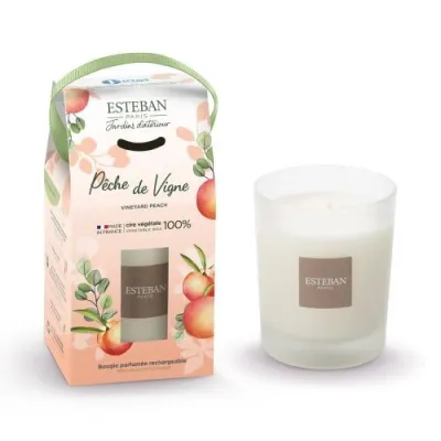 Lumanare parfumata Take-Away 180g Vineyard Peach - Esteban Paris Parfums