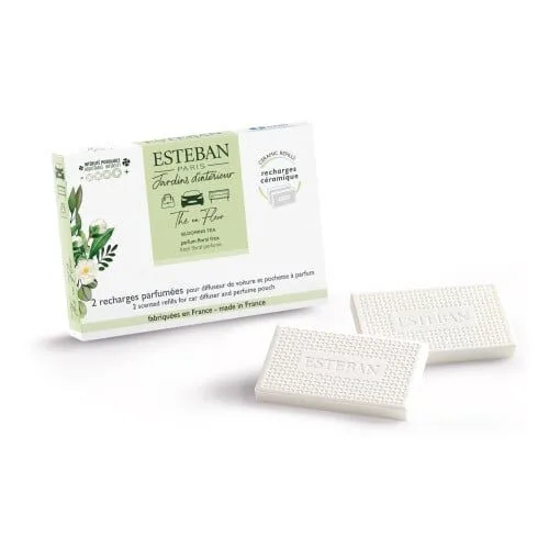 Refil parfumat pentru difuzor masina Blooming Tea - Esteban Paris Parfums - Image 1