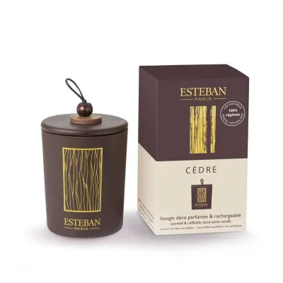 Lumanare deco. Cedre - Esteban Paris Parfums