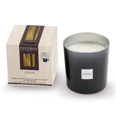 Lumanare Parfumata Cedre 450g - Esteban Paris Parfums