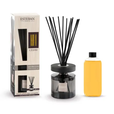 Difuzor Parfum Ellipse Cedre 200ml - Esteban Paris Parfums