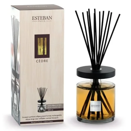 Difuzor Parfum Ellipse Cedre&rezerva 500ml - Esteban Paris Parfums - Image 1