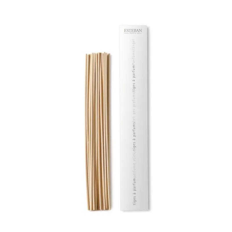 Betisoare Vegetale Natur Pt Difuzor Parfum 25cm - Esteban Paris Parfums - Image 1