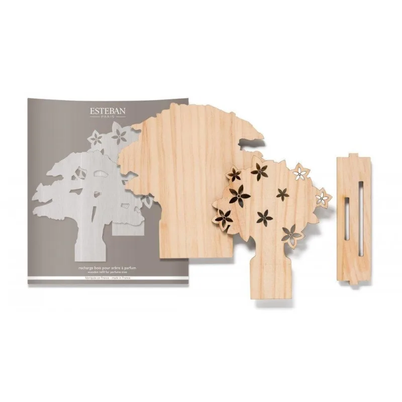 Rezerva Din Lemn design Floral - Esteban Paris Parfums - Image 1