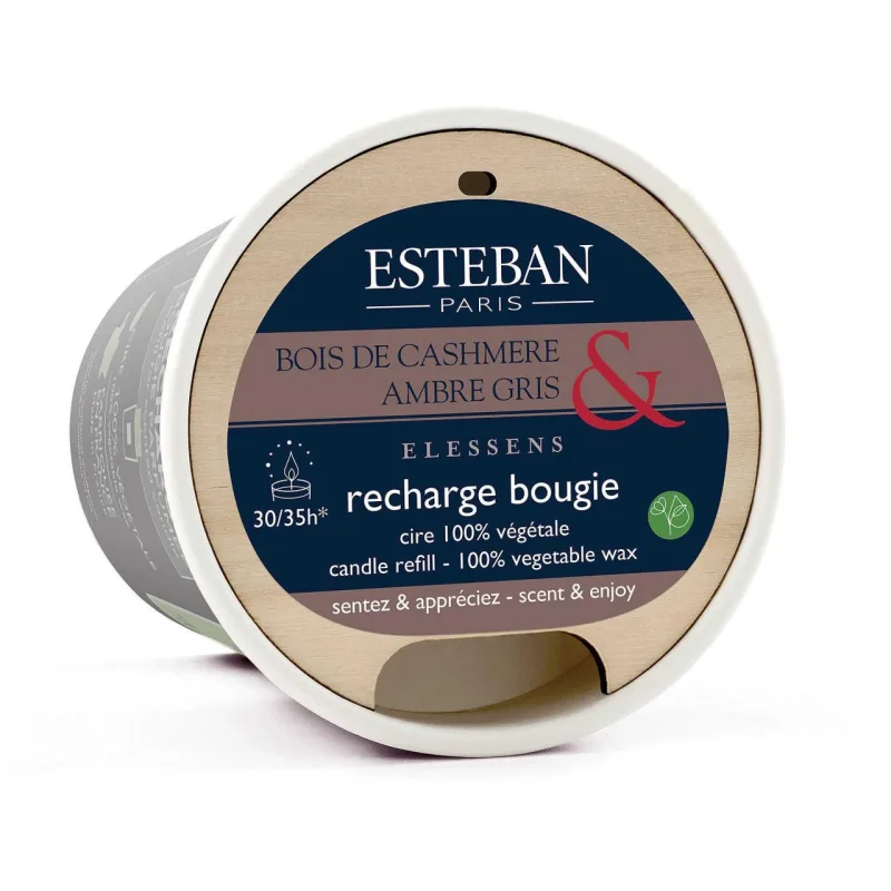 Rezerva Lumanare Cashmere&Ambergris - Esteban Paris Parfums - Image 1