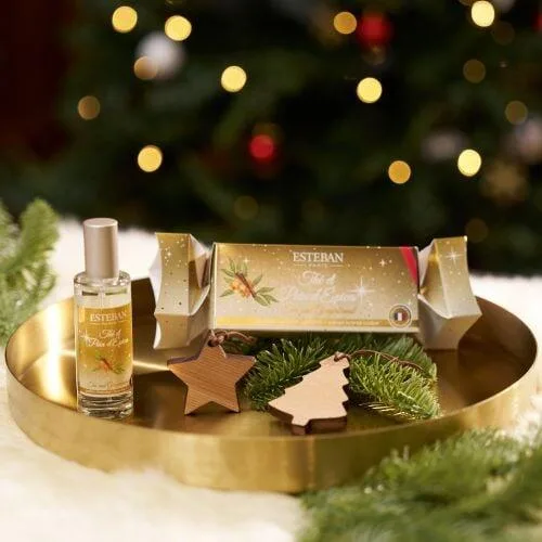 Set 2 decoratiuni si spray parfum 30 ml Ceai si turta dulce - Esteban Paris Parfums - Image 6