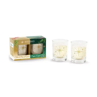 Set 2 lumanari  Parfumate 70g - Esteban Paris Parfums