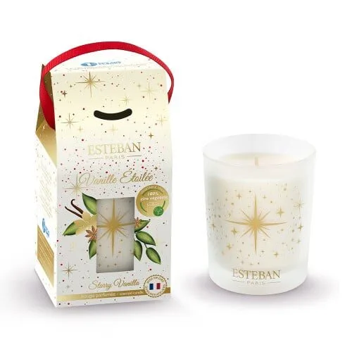 Lumanare Parfumata Vanille Etoilee 180g - Esteban Paris Parfums - Image 1