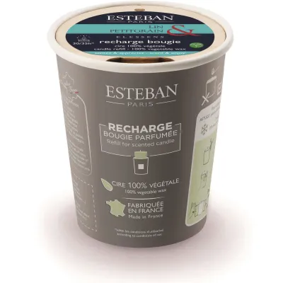 Rezerva Lumanare Linen&Petitgrain - Esteban Paris Parfums