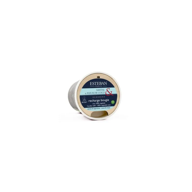 Rezerva Lumanare Sandalwood&Coconut Blossom - Esteban Paris Parfums - Image 4