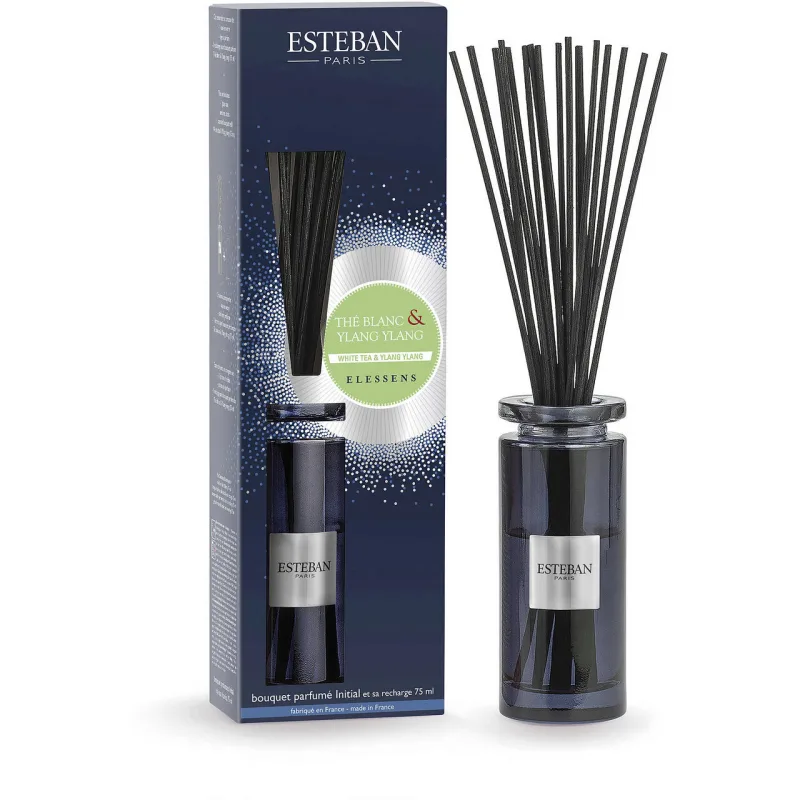 Difuzor Parfum Ceai Alb&Ylang Ylang 75ml - Esteban Paris Parfums - Image 2