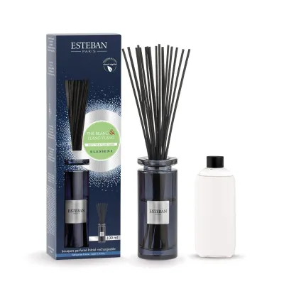 Difuzor Parfum Thé blanc&Ylang-Ylang 100ml - Esteban Paris Parfums