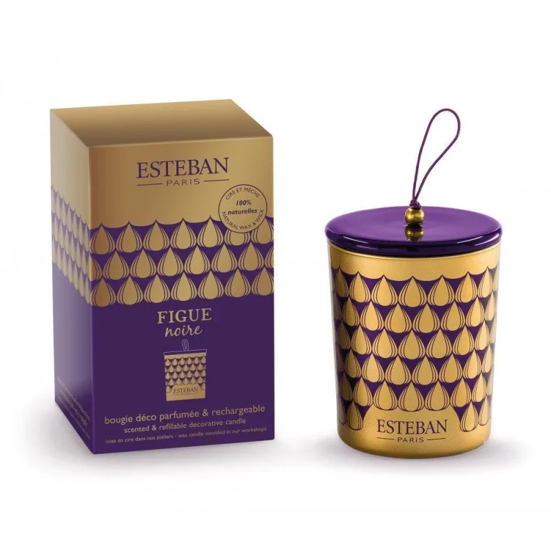 Lumanare deco. Figue Noire - Esteban Paris Parfums - Image 1